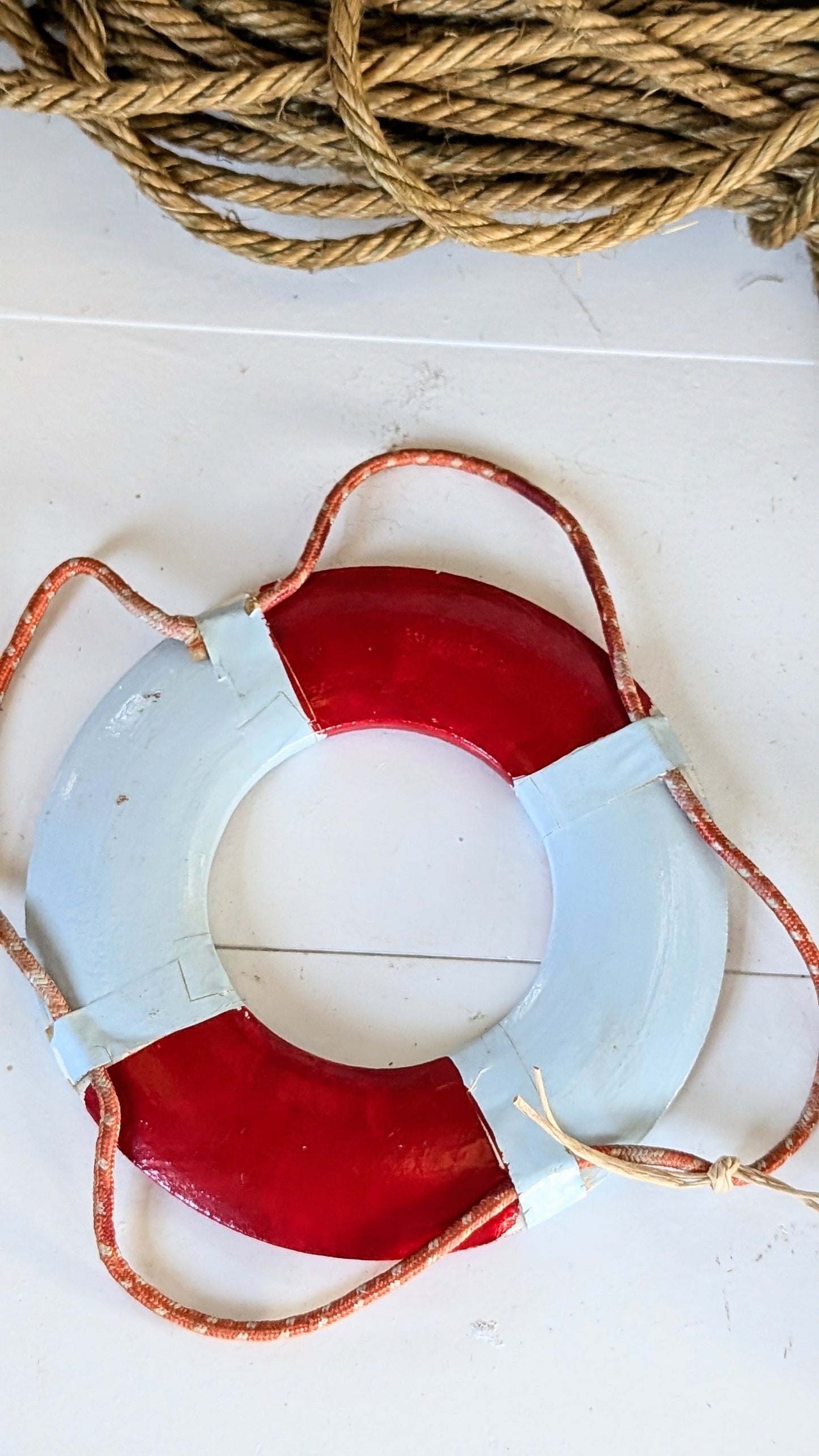 Miniature Vintage Cruise Ship Souvenir Life Ring