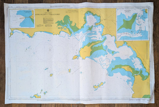 South Australia - Approach to Thevenard AUS 120 Chart / Map