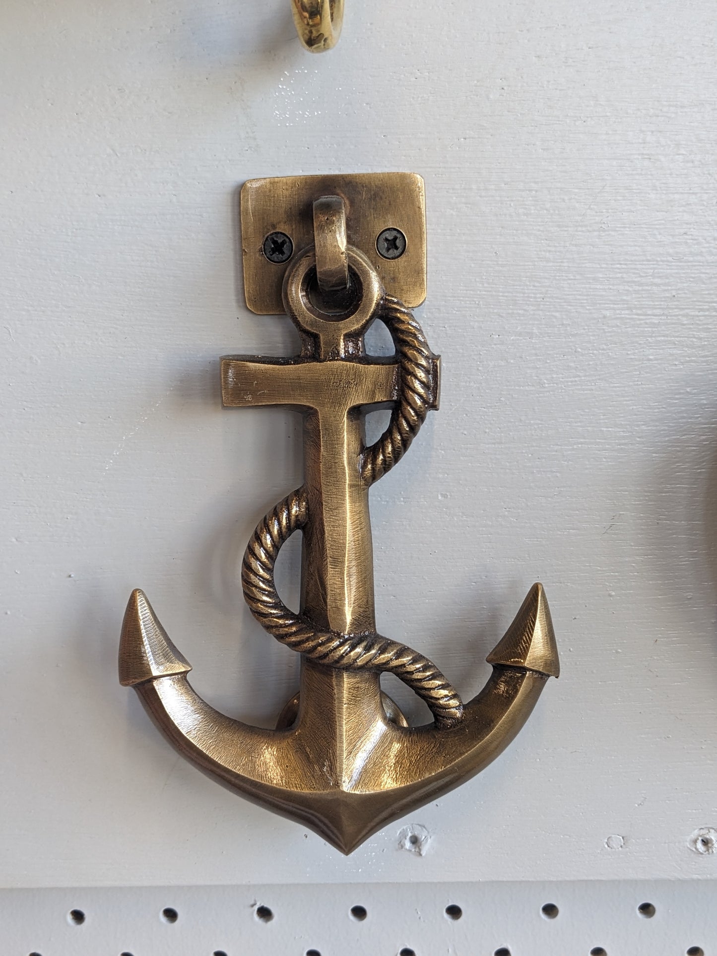 Brass Anchor Door Knocker