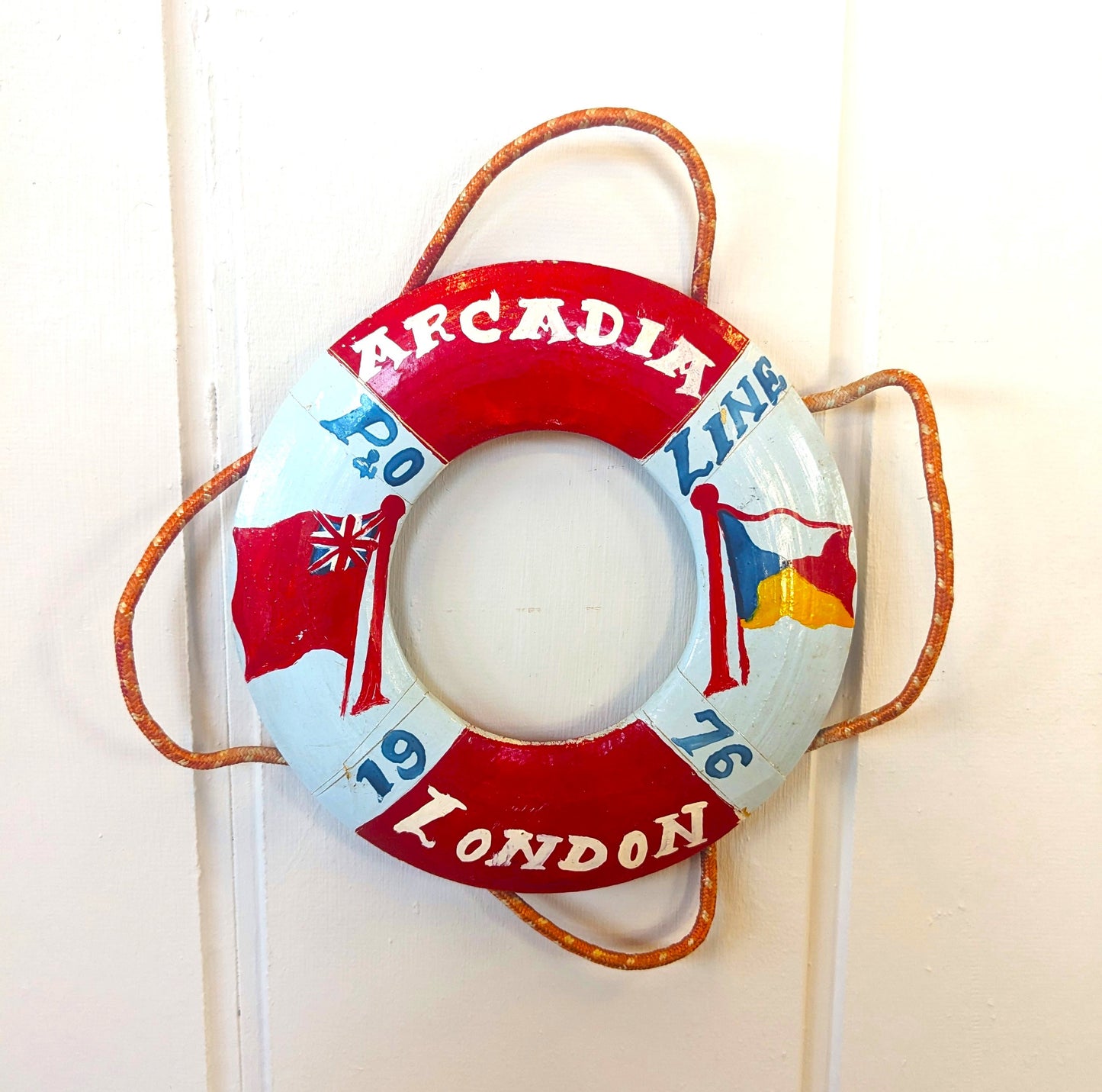 Miniature Vintage Cruise Ship Souvenir Life Ring