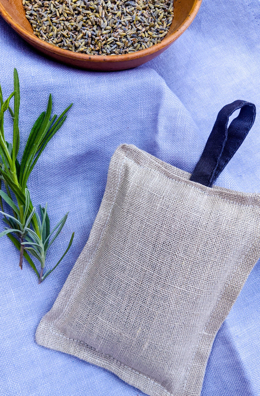 Linen lavender bag