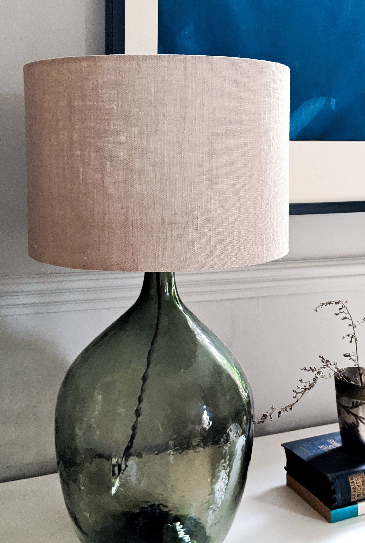 Irish Linen Lamp Shade - Natural