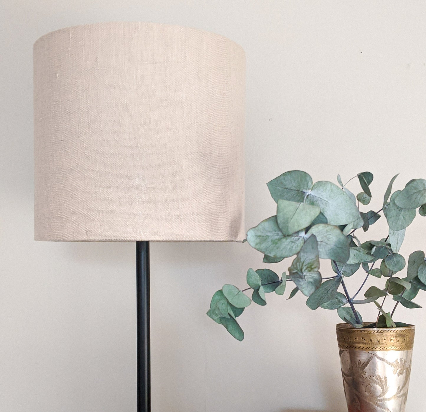 Irish Linen Lamp Shade - Natural