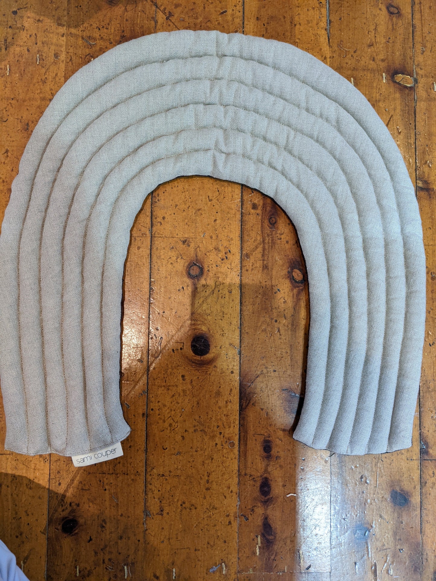Neck and shoulder heat pack - lavender and linseed filled